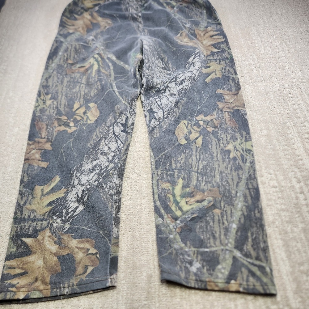 Vintage‎ Jerzees Camo Sweatpants Men XL Relaxed *READ Baggy Mossy Oak
